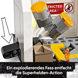 LEGO Marvel Captain America: Civil War Action Duell - Superhjältelekset med 8 minifigurer - Bygg- och lekset för leksaksflygplan - Present till pojkar och flickor 76314 Byggset Besuche den LEGO-Store