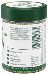 Fuchs Gewürze - Mejram gerebelt - zum Würzen von Kartoffelgerichten, Fleischgerichten eller Eintöpfen - naturliga ingredienser - 10 g i wiederverwendbarer, recyclebarer Dos