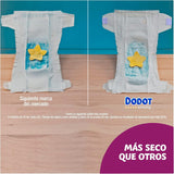 Babyaktivitetsblöjor, storlek 3 (6-10 kg), 224 blöjor med robust passform