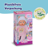 Baby Born Rosie mjuk docka 30 cm med 6 ljud och flaska, rosa