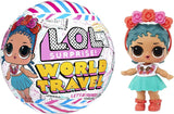 LOL Överraskning! World Travel Tots - Modedocka med 8 överraskningar - Hemligt meddelande, mode, tillbehör och mer - Samlarobjekt, slumpmässigt sortiment - Present för barn från 4 år och uppåt