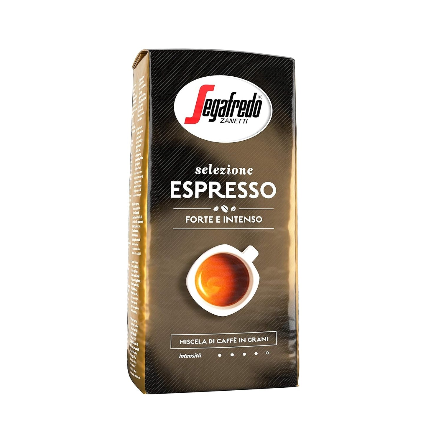 Segafredo Zanetti Selezione Espresso - Hel böna (1 kg förpackning) - Lämplig för alla italienska kaffespecialiteter - Medel- till mörkrostad, stark och intensiv smak
