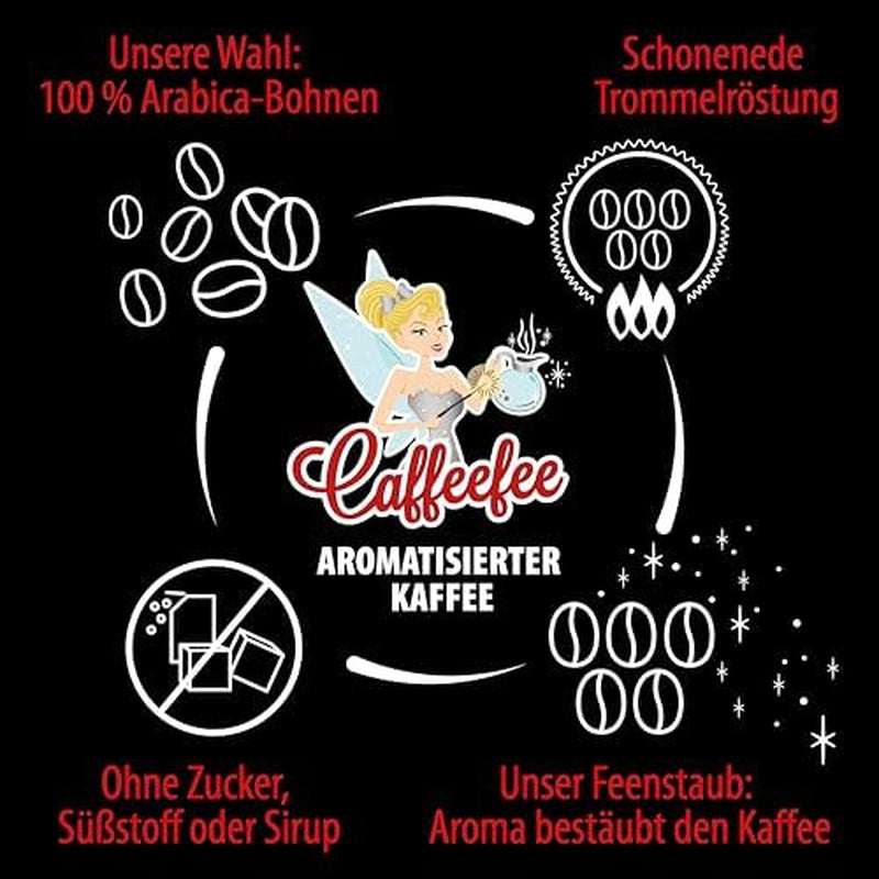 Caffeefee Belgiska våfflor Bohnen, 250 g, aromatisierter Röstkaffee