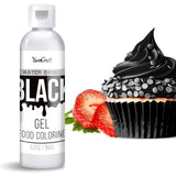 Gel matfärg - Högkoncentrerad gel matfärg för kakor, bakning, påskägg, drycker - Sockerfri matfärg för fondant, glasyr, slem, tårtdekorering (Red Velvet, 150G)