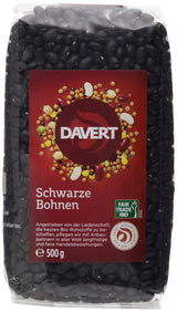 Davert svarta bönor (1 x 500 g)