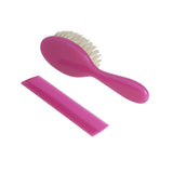 dBb-Remond 315008 Plastborste och kam Rosa Transparent Barn - Bad och hudvård Naty Shop Standardtitel