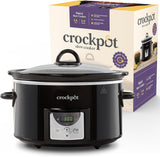 Slow Cooker digital Crockpot, 3,5 L (3 till 4 personer), CSC113X Slow Cooker Naty Shop Black 3,5 liter
