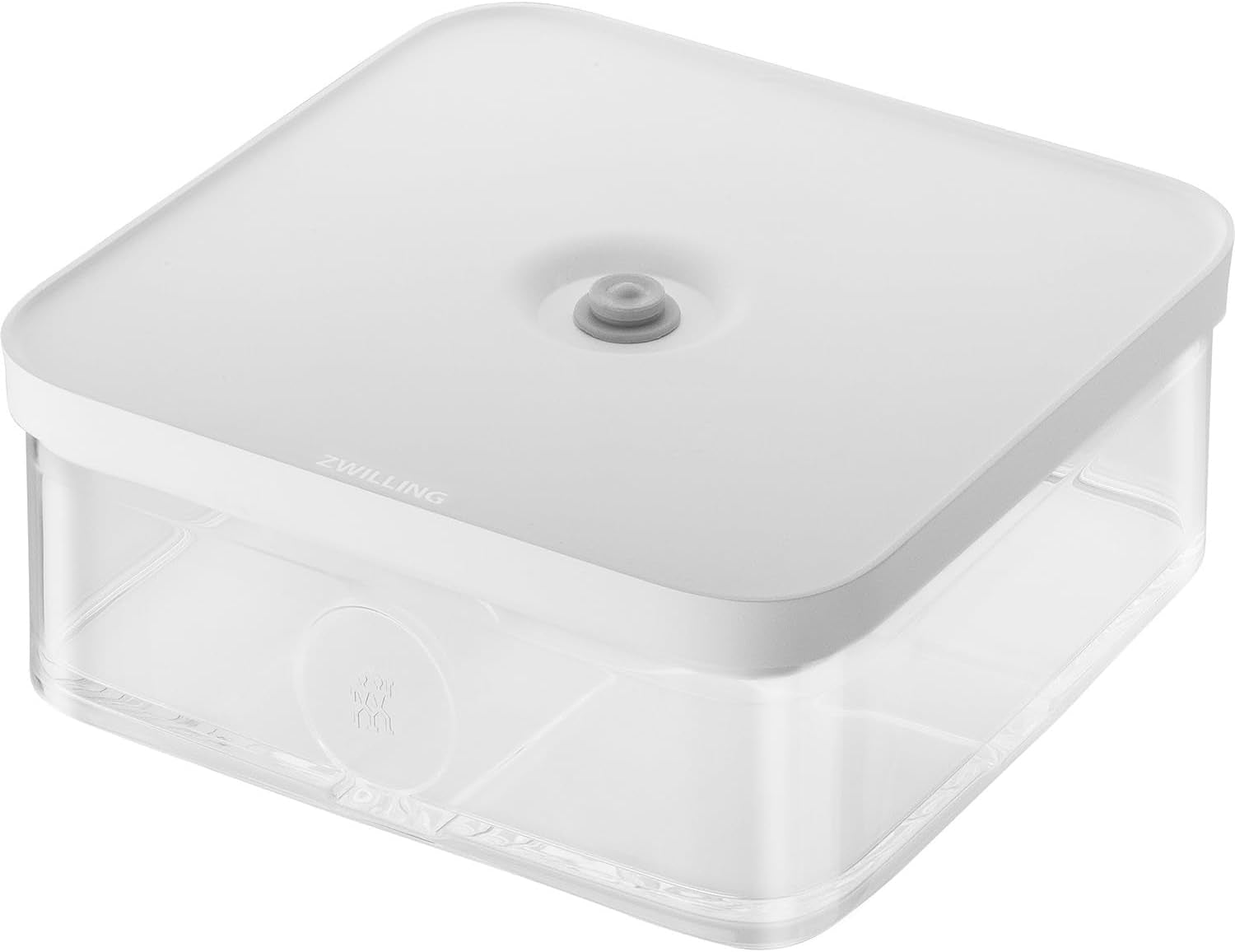 ZWILLING FRESH & SAVE CUBE Box, storlek 2M, modulär och stapelbar förvaringslåda, hermetisk och tömbar förvaring, diskmaskinssäker, transparenta matförvaringslådor Naty Shop L