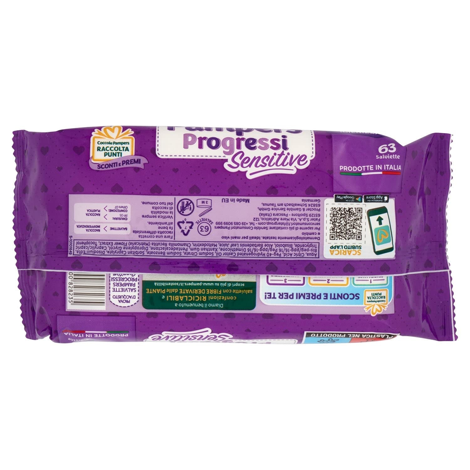PAMPERS Sensen våtservetter, refillpack 56