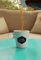 Cafe Quindio Specialty Coffee - 100 % Arabica kaffebönor, Colombia - med naturliga toner av söt vanilj (250g) - perfekt för filterkaffe, portafiltermaskiner eller fransk press