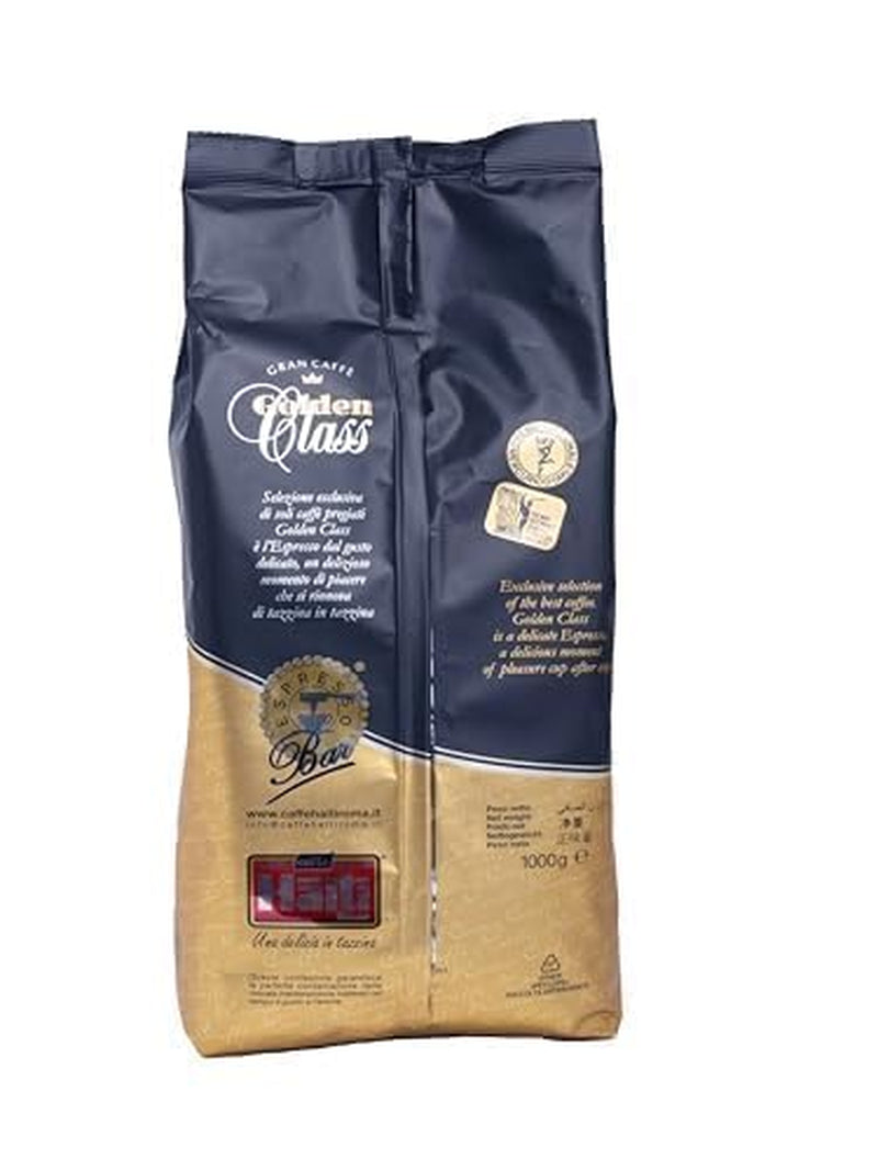 Caffè Haiti Roma Gran Caffè Golden Class kaffebönor i 1 kg förpackningar. Italiensk hantverksstek och kvalitetsblandning.
