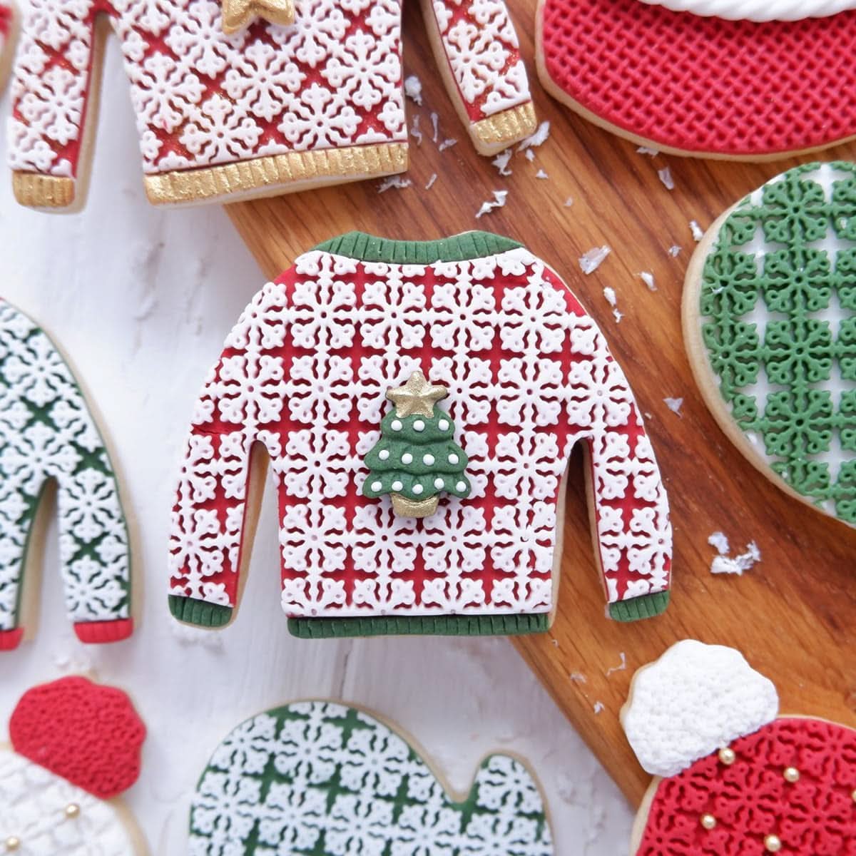 Katy Sue, gjuta silikon textur stickning kök Naty Shop