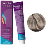 Fanola crema colore Färgkräm 7.0 Blond, 100 ml Hårfärgning Naty Shop 9.11 Ljusblond intensiv ask