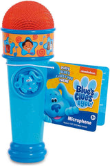 Blå och tips Blå mikrofon Hundleksak Blues ledtrådar Tecknad serielåt för pojkar och flickor från 3 år och uppåt Flerfärgad Bebe Naty Shop Toys Standardtitel