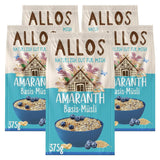 Allos, osötad bärmüsli, förpackning 5 x 500 gram Cereals Naty Shop Müsli baserad på amaranth