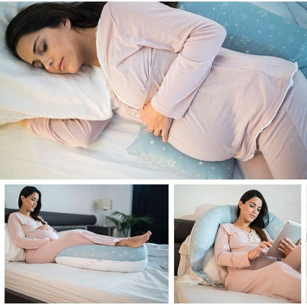 Nuvita 7100 Dreamwizard, amningskudde, multifunktionell 12 i 1 med justerbart svankstöd Tillbehör Mat och amning Bebe Naty Shop