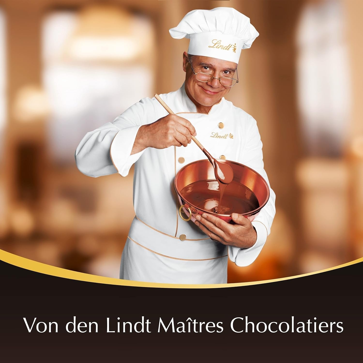 Lindor chokladbollar 70% extra mörk kakao | 137g påse | Ca. 10 bollar fin mörk choklad med fyllning som smälter i munnen | Gåva av choklad | Choklad present