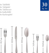 Vivo by Villeroy & Boch - Voice Basic bestickset 30 stycken för 6 personer Naty Shop