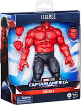 Marvel Legends Series Red Hulk Actionfigur (Skala: 15 Cm) För Captain America: Brave New World Actionfigurer Naty Shop