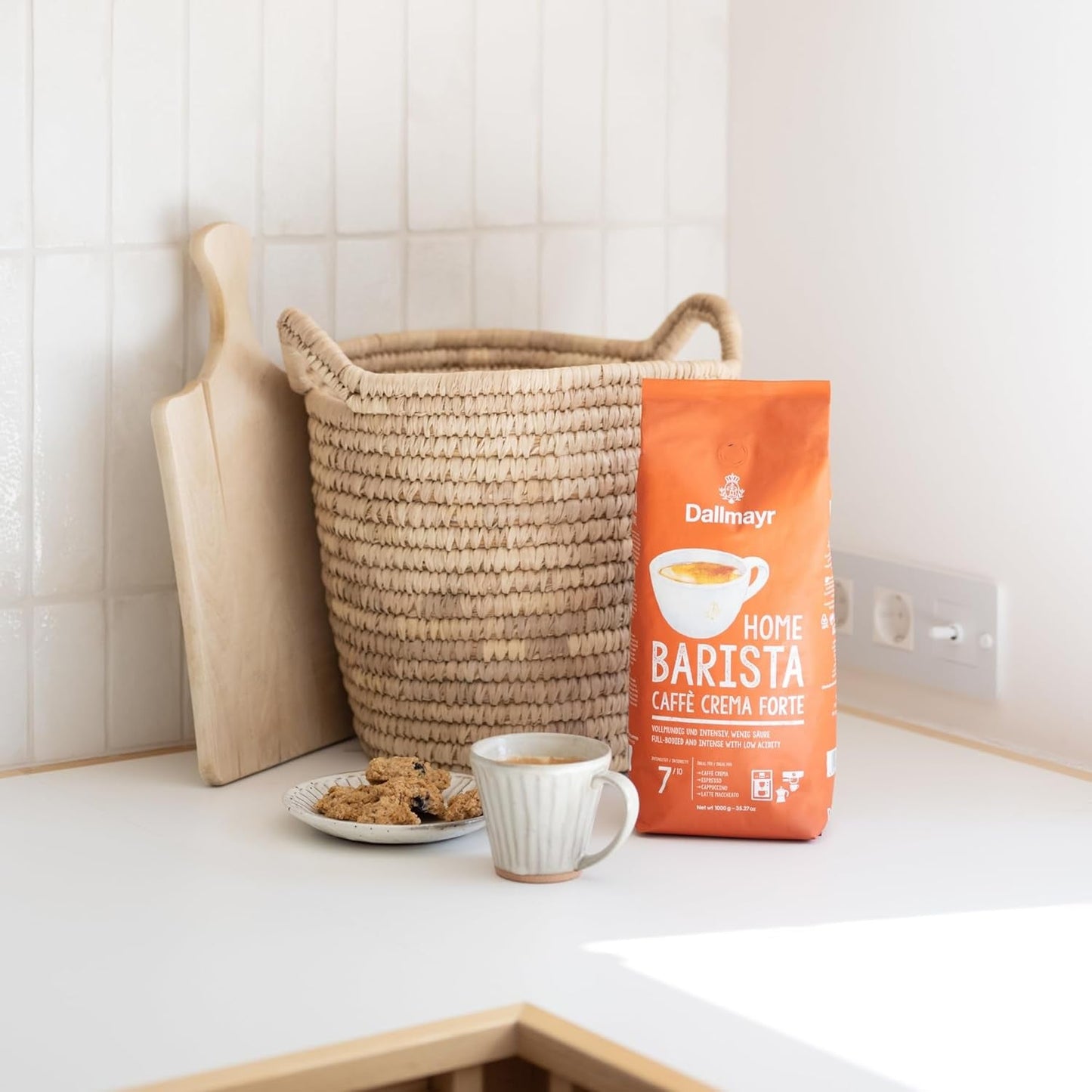 Hemma Barista Caffé Crema Forte 1000g hela bönor