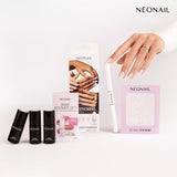 NÉONAIL Nagelstickers 3D - 61 Muster - Nail Charms - Nägel Selber Machen - Nails - Nageldesign - Accessoarer - Nailart - Nail Art Zubehör - Nagel Deko - Nagelschmuck - Dekoration Nageldesign - Weiß