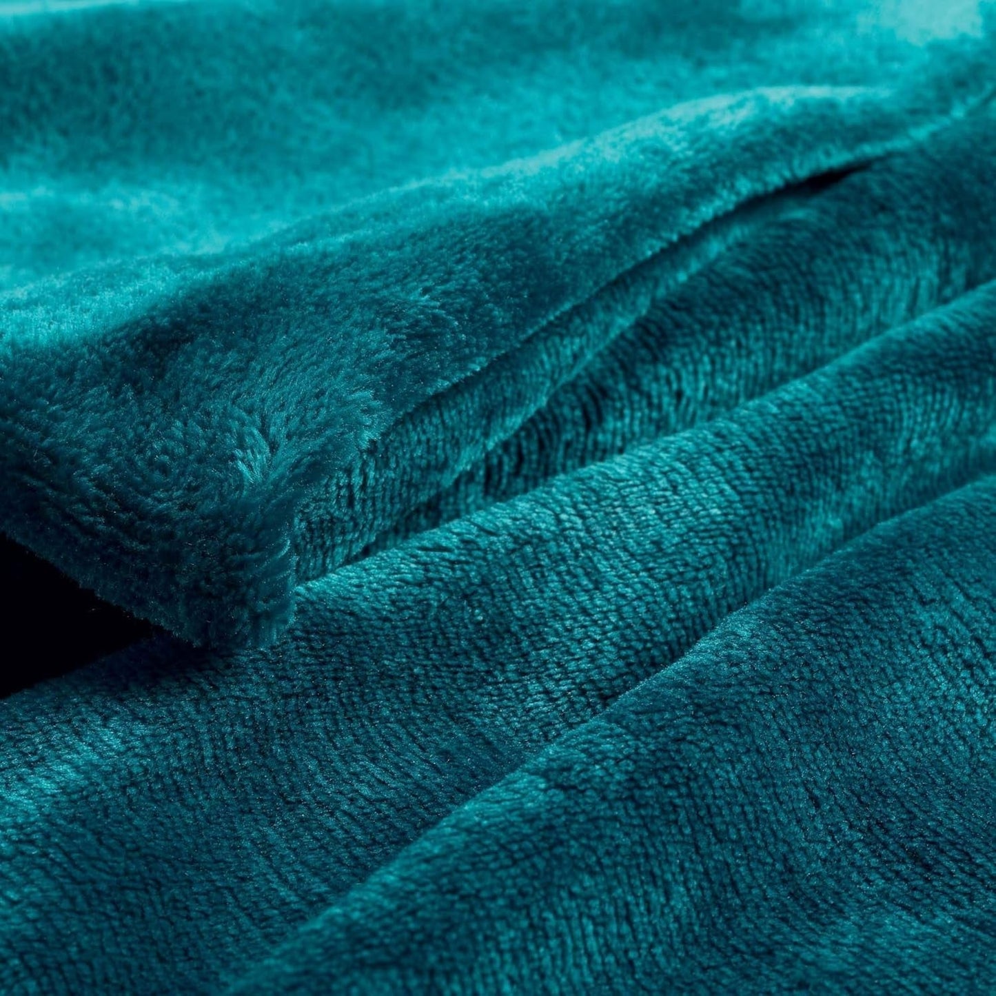 Douceur D'Intérieur FLANOU Pläd, Polyester, Blå, 125 X 150 Cm Täcken och täcken Naty Shop