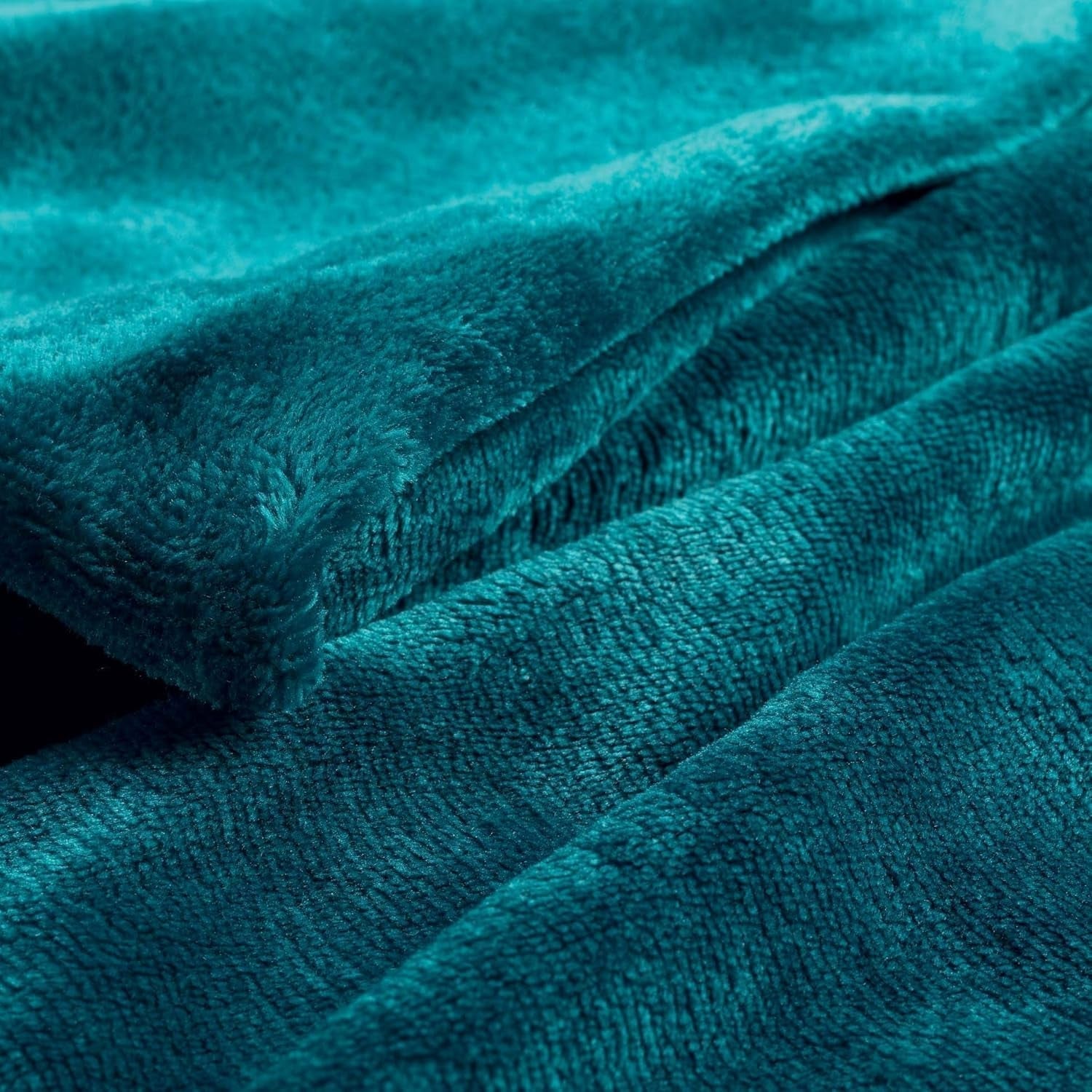 Douceur D'Intérieur FLANOU Pläd, Polyester, Blå, 125 X 150 Cm Täcken och täcken Naty Shop