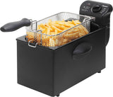 Bestron oljefritös med kallzonsteknik, 3,5 liter, 2000 watt Vitvaror Naty Shop Black Single