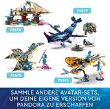 LEGO Avatar Upptäckten av Ilu Water Path Byggleksak med undervattensfigur Pandora Collection Set för barn och filmfans 8 år och uppåt 75575 Byggset Besuche den LEGO-Store