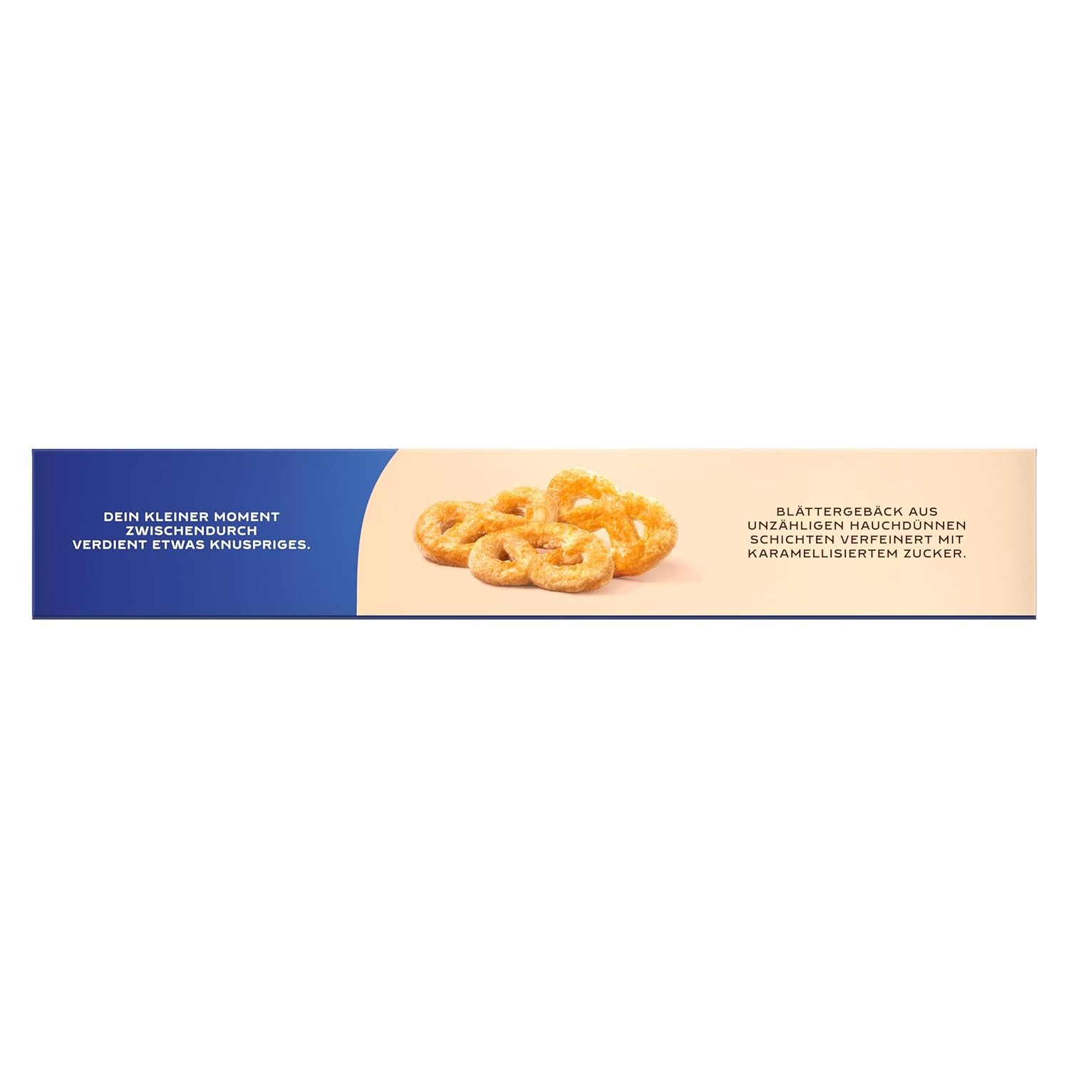 Bahlsen smördeg - Paket om 12 - Karamelliserad smördeg i form av kringla (12 x 100g)