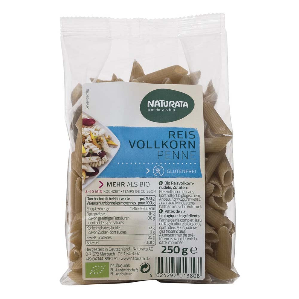 Ekologisk penne, helris (1 x 250g)