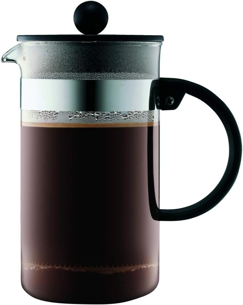 Bodum kaffebryggare 1582-01 bistroNOUVEAU (French Press-system, tål diskmaskin), 1,5 liter, svart