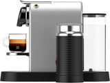 Espressomaskin med Nespresso kapslar XN761B Citiz&Milk | Automatiskt standbyläge | 1260 watt | Vattentankens kapacitet: 1 l | Pumptryck: 19 bar | Silver