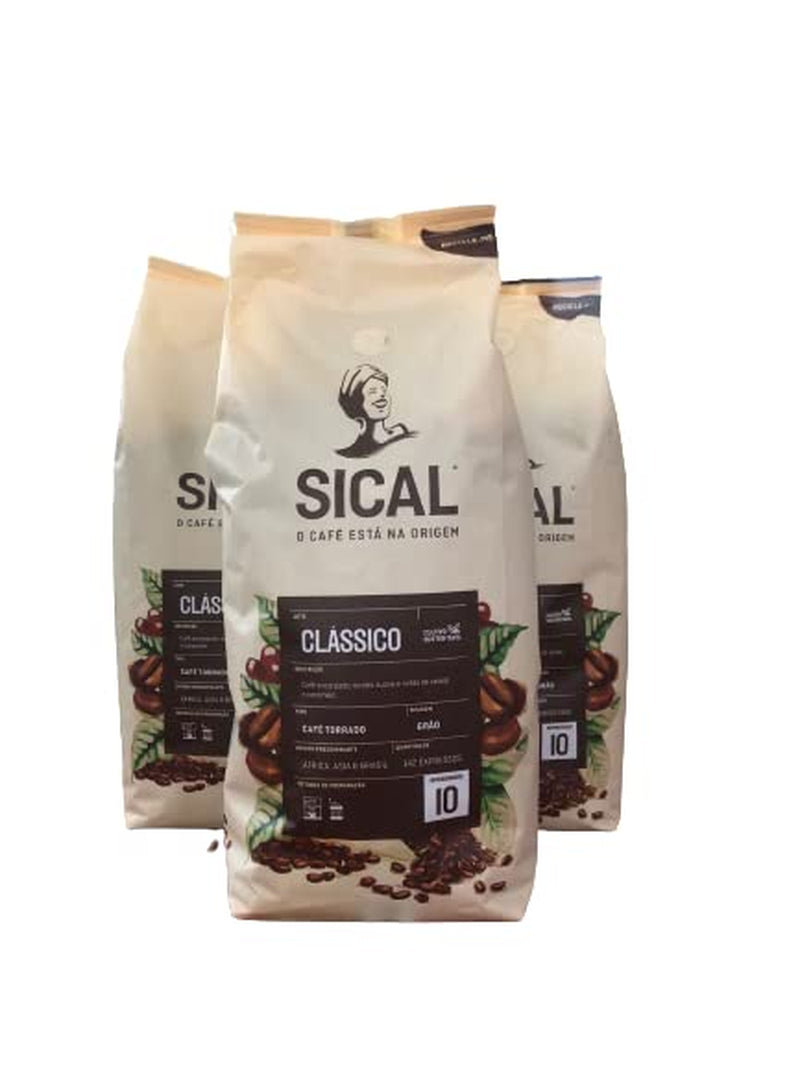 , portugisiska rostade kaffebönor, 3 x 1 kg
