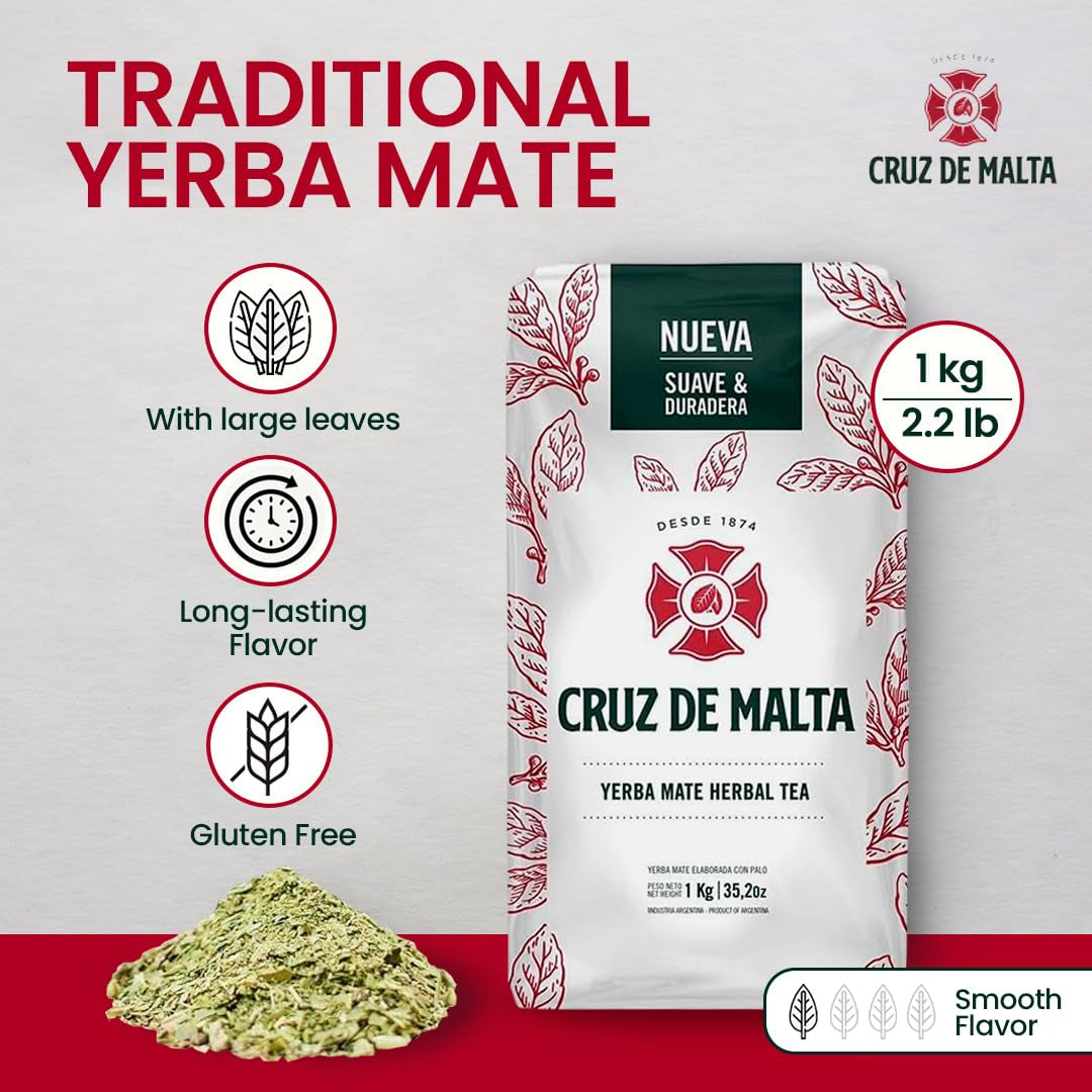 Argentinskt mate-te med bitar av stjälkar, 1 kg.
