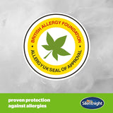 Silentnight Anti-Allergi mjuk kudde 2-pack mjuk fjäderstödkudde Idealisk för främre och magslipare Allergivänlig och maskintvättbar 2-pack Naty Shop standardkuddar
