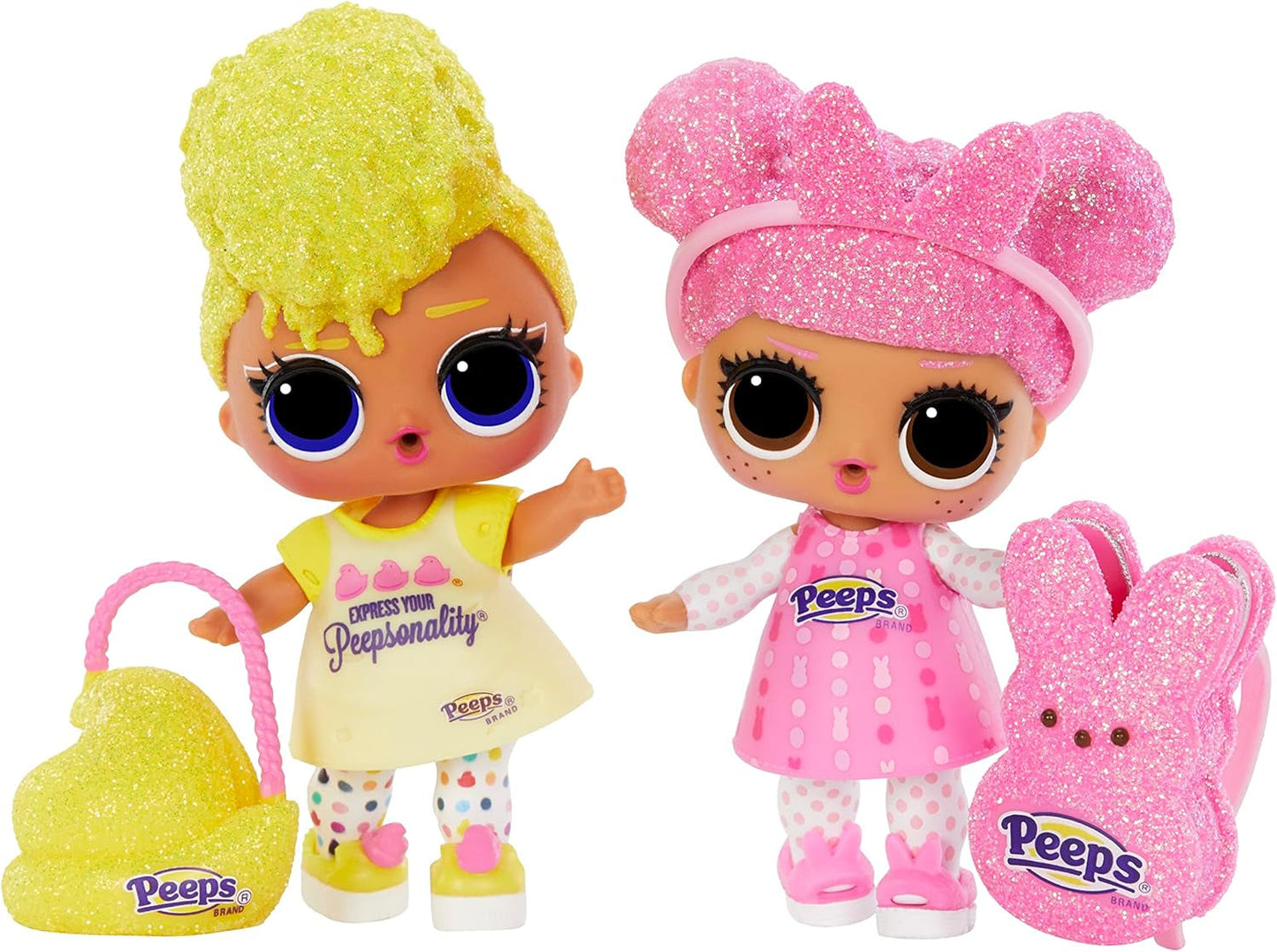 L.O.L. Överraskning! Loves Mini Sweets Peeps - Cute Bunny - Limitierte Auflage mit Frühlingsthema - Sammlerpuppe mit 7 Überraschungen - Für Mädchen, Jungen und Sammler ab 4 Jahren