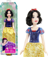Mattel Disney Princess Toy Snövit rörlig docka med gnistrande kläder och tillbehör Disney filminspirerad present till barn HLW08 Naty Shop Dolls Hårband