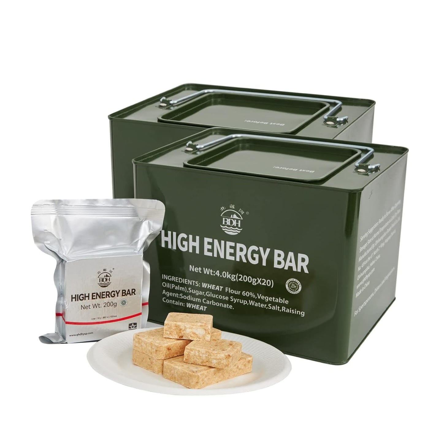 Nödbarer Chokladsmak Överlevnadstabletter för utomhusaktiviteter Camping Nödstorm Jordbävning Katastrof Long Life Preparedness Kit 12 st