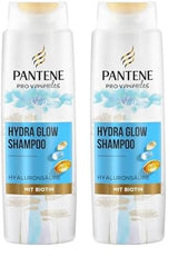Pantene Pro-V Hydra Glow Hydrating Schampo med Biotin för torrt, skadat hår Pantene Dusch & Bad 2 x 250 ml