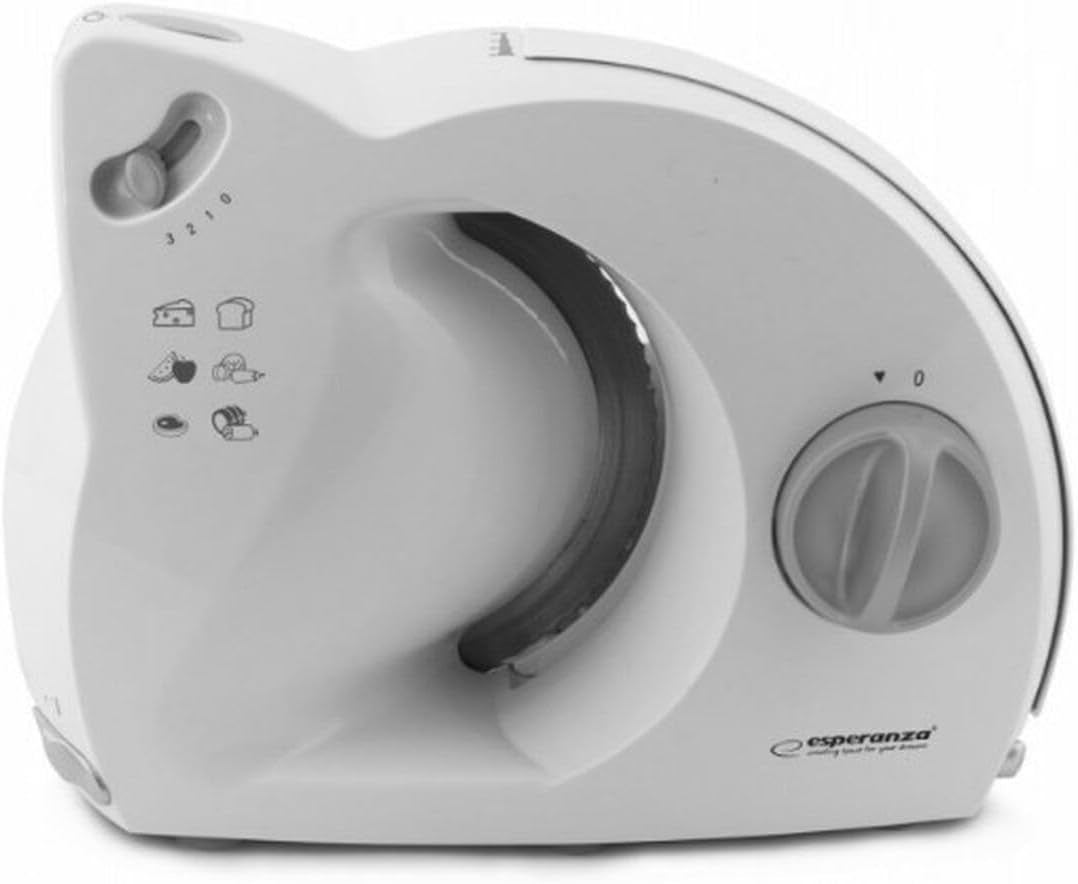 EKM017W elektrisk skärmaskin i rostfritt stål, 150 W rivare och skärmaskiner Naty Shop