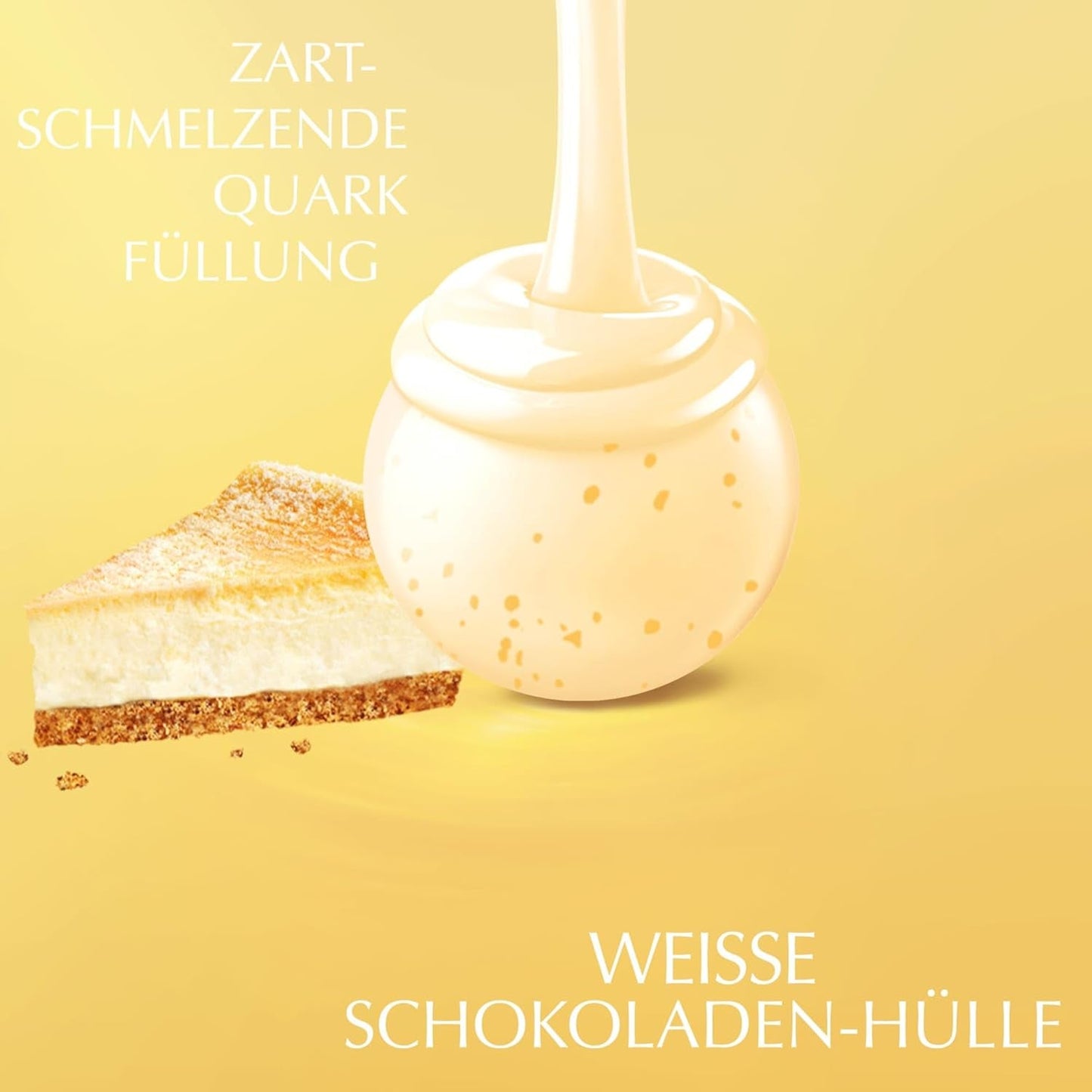 Lindt LINDOR choklad cheesecake bollar | 137g påse | Mjölkchoklad med smält-i-munnen cheesecake-fyllning | Gåva av choklad | Gåva av choklad | LINDOR 75 år (paket med 4)