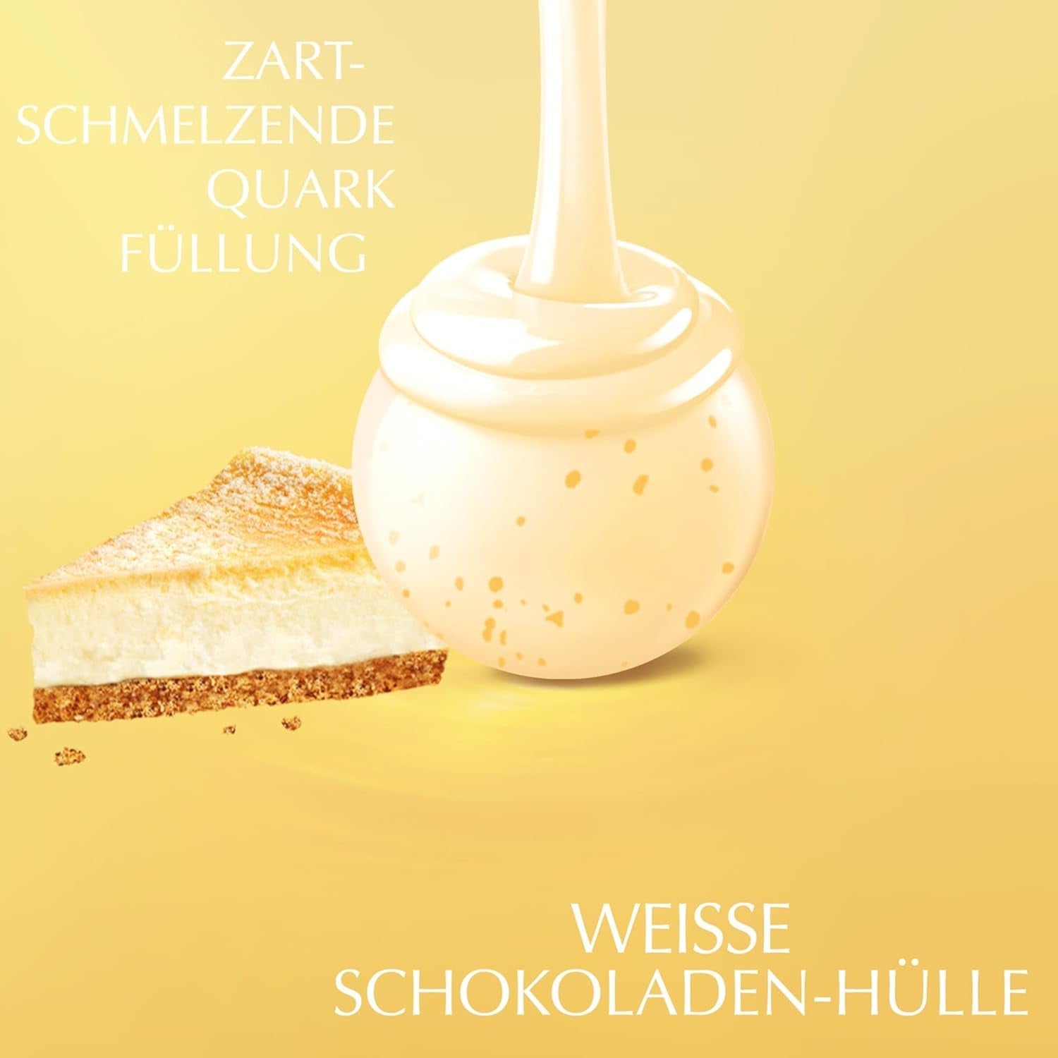 Lindt LINDOR choklad cheesecake bollar | 137g påse | Mjölkchoklad med smält-i-munnen cheesecake-fyllning | Gåva av choklad | Gåva av choklad | LINDOR 75 år (paket med 4)