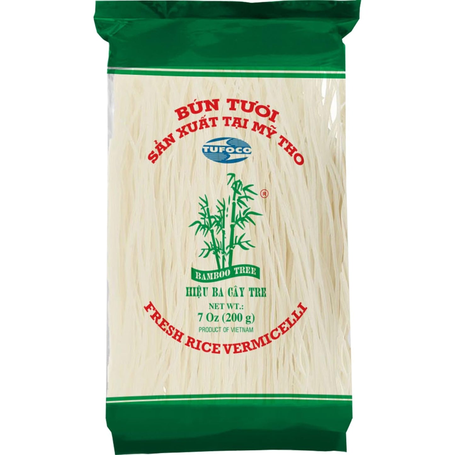 BAMBUTRÄD - Färsk ris vermicelli - 1 x 400g