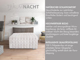 Traumnacht avslappningsfilt 135 X 200 Cm, 4 kg tyngd filt för lugnande och stressavlastning, rekommenderas för vuxna, Oeko-Tex certifierad, producerad enligt tyska kvalitetsstandarder Täcken och täcken Naty Shop