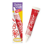 Günthart Backdecor 25 g Socker med bokstäver GULD För alla desserter i gyllene färg Tillverkad av socker för vackra bokstäver och motiv, 1 förpackning (25 g)