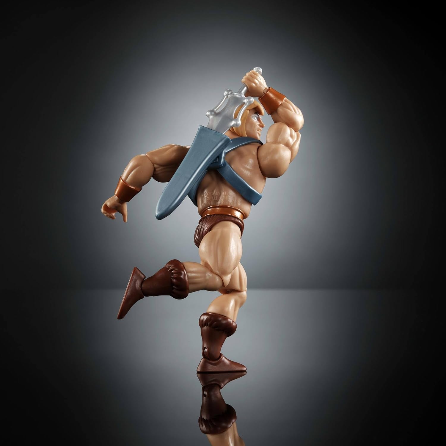 Masters of the Universe Origins Action Figure Faker från den tecknade kollektionen, cirka 14 cm lång, He-Man duplikat från 1980-talets TV-serie, detaljerad design och 16 rörelsepunkter, JBM82 Actionfigurer Naty Shop