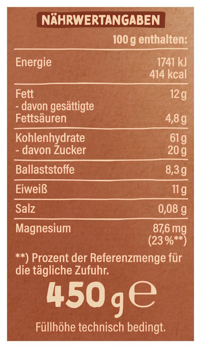 Dr. Oetker Vitalis Chokladmüsli Classic: Frukostmüsli med mjölk och mörk choklad, förpackning om 7 (7 x 600g)