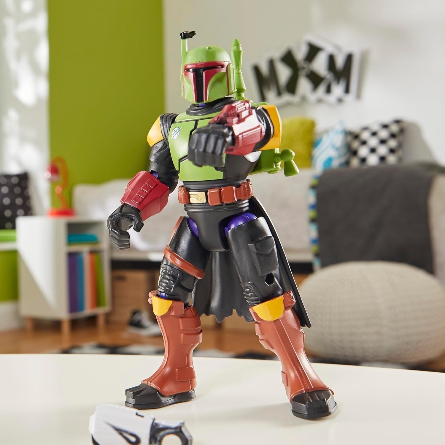 Star Wars Mixmashers Boba Fett Anpassningsbar Mix-and-Match Actionfigur och tillbehör Actionfigurer Naty Shop