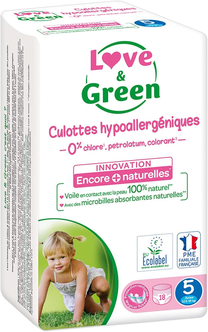 Hypoallergena blöjor, storlek 5, 1 förpackning - 18 st